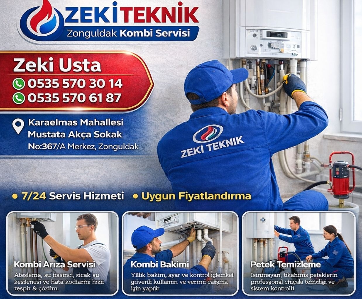 Zonguldak Kombi Servisi